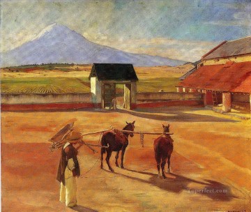 la era la era 1904 Diego Rivera Pinturas al óleo
